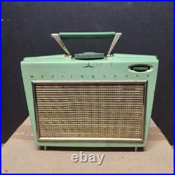 Vintage Westinghouse Portable Tube H557 P4 Portable Travel Radio Parts Repair