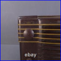Vintage Westinghouse Radio Tube AM H-122-A Bakelite Brown Phono Input Tested Vintage Westinghouse Radio Tube AM H-122-A Bakelite Brown Phono Input Tested