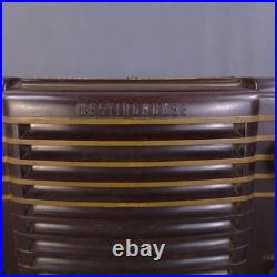 Vintage Westinghouse Radio Tube AM H-122-A Bakelite Brown Phono Input Tested Vintage Westinghouse Radio Tube AM H-122-A Bakelite Brown Phono Input Tested