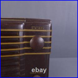Vintage Westinghouse Radio Tube AM H-122-A Bakelite Brown Phono Input Tested Vintage Westinghouse Radio Tube AM H-122-A Bakelite Brown Phono Input Tested