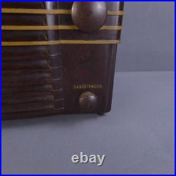 Vintage Westinghouse Radio Tube AM H-122-A Bakelite Brown Phono Input Tested Vintage Westinghouse Radio Tube AM H-122-A Bakelite Brown Phono Input Tested