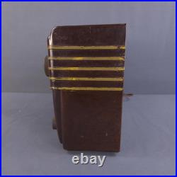 Vintage Westinghouse Radio Tube AM H-122-A Bakelite Brown Phono Input Tested Vintage Westinghouse Radio Tube AM H-122-A Bakelite Brown Phono Input Tested