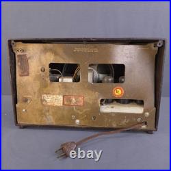Vintage Westinghouse Radio Tube AM H-122-A Bakelite Brown Phono Input Tested Vintage Westinghouse Radio Tube AM H-122-A Bakelite Brown Phono Input Tested