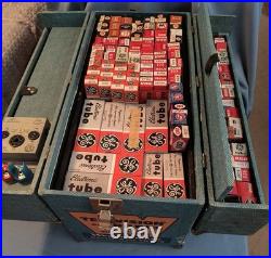 Vintage Westinghouse Television & Radio Service Case of Vacuum Tubes untested Vintage Westinghouse Television & Radio Service Case of Vacuum Tubes untested
