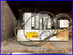 Vintage Wood Cabinet TrueTone D1035 Radio Tube Western Auto Stores W41-B4