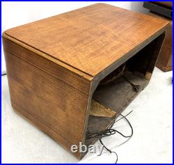 Vintage Wood Cabinet TrueTone D1035 Radio Tube Western Auto Stores W41-B4