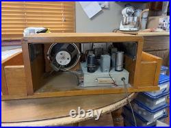 Vintage Wood Case Tube Radio Aladdin Works Great FREE SHIPPING