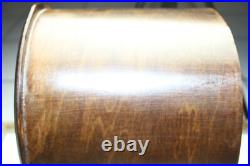 Vintage Wood Tube Radio King Brand appx 1930 Cathedral Refinished 13 3/8 H