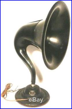 Vintage Working 21 GGH MAJESTIC HORN SPEAKER with ADJUSTABLE VOLUME 584 OHMS