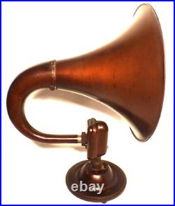 Vintage Working BRISTOL AUDIOPHONE HORN SPEAKER 22 hi / 15bell / 222 ohms