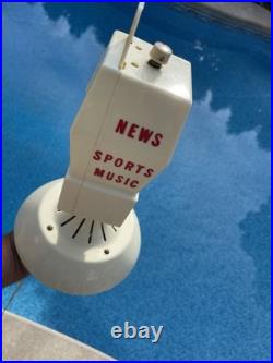 Vintage Working Promotional Advertising Microphone Mike Radio WGVA See Video Vintage Working Promotional Advertising Microphone Mike Radio WGVA See Video