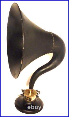 Vintage Working ROLO metal HORN SPEAKER 22 hi / 14bell / 285 ohms