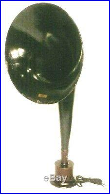 Vintage Working WESTERN ELECTRIC HORN SPEAKER with ADJUSTABLE VOLUME 30 hi