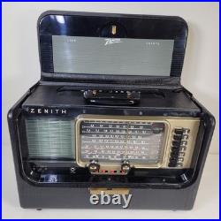 Vintage ZENITH Trans-Oceanic Model B600 RADIO World-Band RECEIVER WORKS