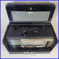 Vintage ZENITH Trans-Oceanic Model B600 RADIO World-Band RECEIVER WORKS
