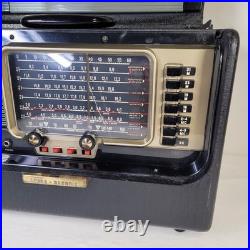 Vintage ZENITH Trans-Oceanic Model B600 RADIO World-Band RECEIVER WORKS