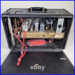 Vintage ZENITH Trans-Oceanic Model B600 RADIO World-Band RECEIVER WORKS