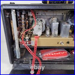 Vintage ZENITH Trans-Oceanic Model B600 RADIO World-Band RECEIVER WORKS