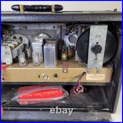 Vintage ZENITH Trans-Oceanic Model B600 RADIO World-Band RECEIVER WORKS
