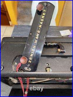 Vintage ZENITH Trans-Oceanic Model B600 RADIO World-Band RECEIVER WORKS