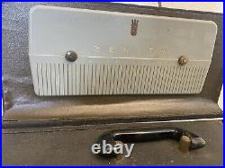 Vintage ZENITH Trans Oceanic Wave Magnet Tube Radio H500 UNTESTED Parts Repair