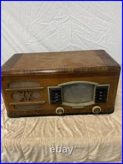 Vintage ZENITH Wood Tube Radio 6G638 Ch=6B09 Parts Only