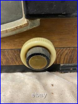 Vintage ZENITH Wood Tube Radio 6G638 Ch=6B09 Parts Only
