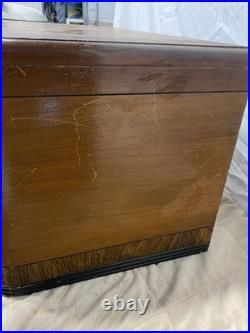 Vintage ZENITH Wood Tube Radio 6G638 Ch=6B09 Parts Only
