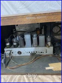 Vintage ZENITH Wood Tube Radio 6G638 Ch=6B09 Parts Only