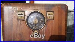 Vintage Zenith 10a1 Short Wave Radio Police/aviation Needs Restoration- Rare