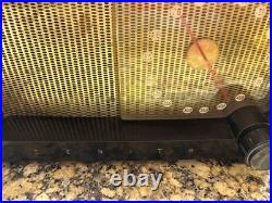 Vintage Zenith 5D810Y Black Bakelite Tube Radio AM Works Original USA