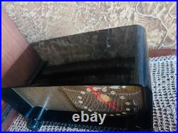 Vintage Zenith 5D810Y Black Bakelite Tube Radio AM Works Original USA