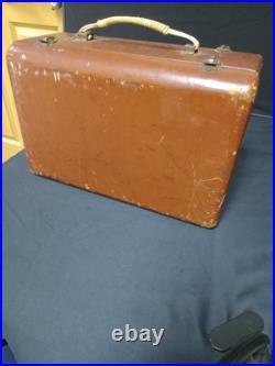 Vintage Zenith 5G500 Wavemagnet Portable Long Distance Tube Radio Untested