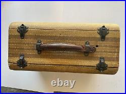 Vintage Zenith 5G500 Wavemagnet Portable Long Distance Tube Radio Untested