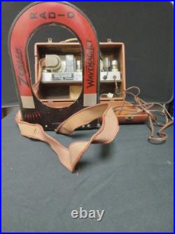 Vintage Zenith 5G500 Wavemagnet Portable Long Distance Tube Radio Untested