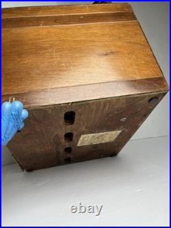 Vintage Zenith 5r68UX Tube Radio with Phono Record Player VERY RARE! MCM UNTESTED