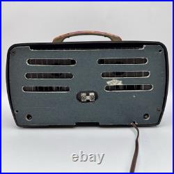 Vintage Zenith 6D510 Bakelite Long Distance Tube Radio Tested & WORKS RARE
