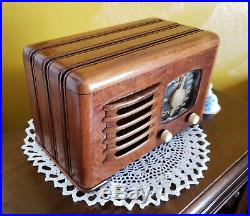 Vintage Zenith 6D525 AM Radio The Toaster (1941) RESTORED IN & OUT