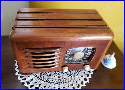 Vintage Zenith 6D525 AM Radio The Toaster (1941) RESTORED IN & OUT