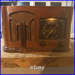 Vintage Zenith 6D-628 Antique Tube Radio. Works-Beautiful Am Radio