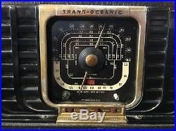 Vintage Zenith 8G005 TransOceanic Tube Short-Wave Radio Recevier
