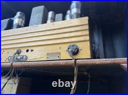 Vintage Zenith 8S661 Tube Console Radio Art Deco Long Distance Standard READ