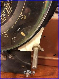 Vintage Zenith 9-S-262 Radio Chassis W Glass 1930's Tuning Eye