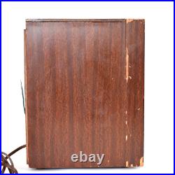 Vintage Zenith Am-fm Tube Radio Model S-46917 Wood Cabinet 49cz608 Speaker