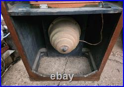 Vintage Zenith Art-deco Tube Console Radio 1930s 9s262? Fully Restored Working