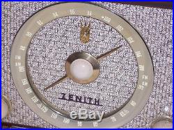 Vintage Zenith B-835R high fidelity tube radio 1957 wood ipod convertible b835r