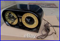Vintage Zenith Dashboard Tube Bakelite Radio