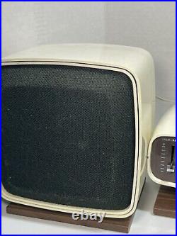 Vintage Zenith E-441W X-Tube Table AM/FM Radio Tested See Video