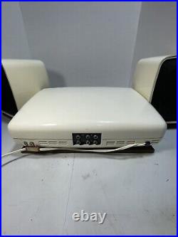 Vintage Zenith E-441W X-Tube Table AM/FM Radio Tested See Video