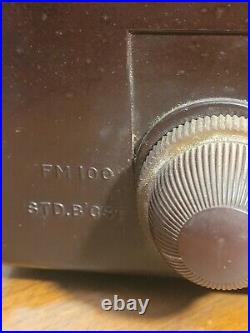 Vintage Zenith FM Tube Radio Model 7H-920 Tested Works
